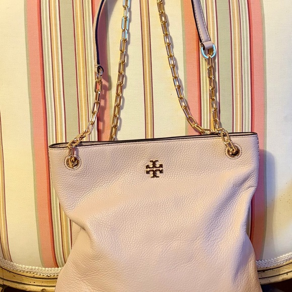 NWT BEAUTIFUL Tory Burch Frida Shoulder/Crossbody w/ Elegant Gold Chain - Picture 5 of 6